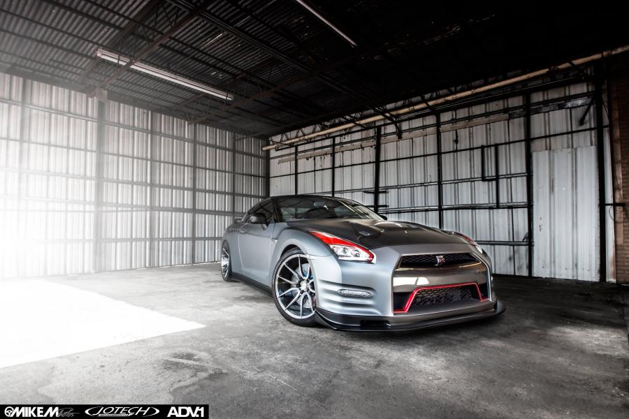 Nissan GT-R by EVS Motors on ADV.1 Wheels (ADV5.0MV1CS) '2015